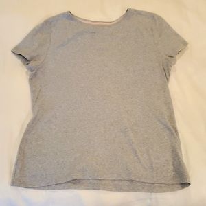 Gray cap sleeve Talbot's tee - M